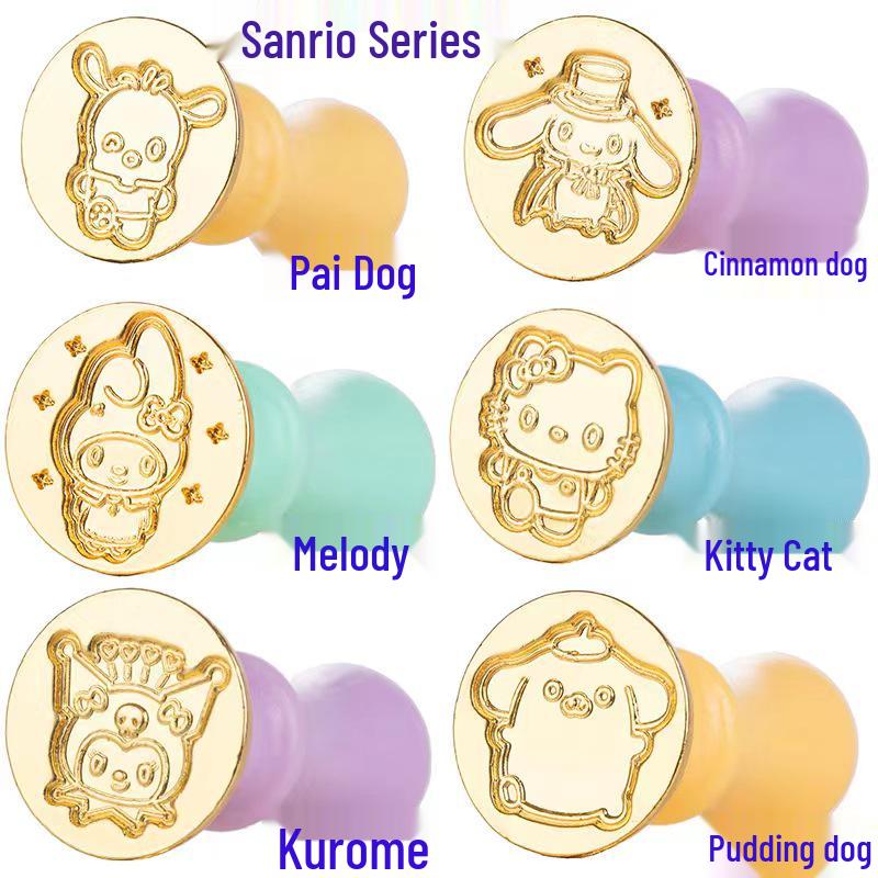 Sealing Wax Stove with Spoon and Silicone Mold Pad for Stamp Heads