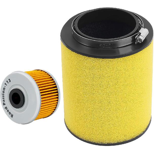 

Road Passion 17254-HP5-600 Air Filter Element Cleaner +Oil Filter Replacement for Honda ATV Rancher 420 TRX420 TRX420FE TRX420FM TRX420TE TRX420TM Oil Filter + Air Filter