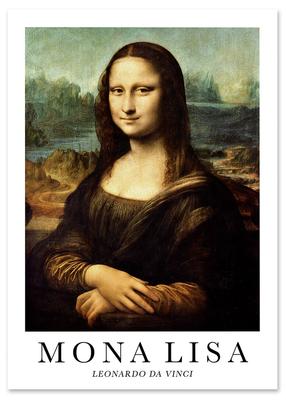 Poster Mona Lisa Da Vinci