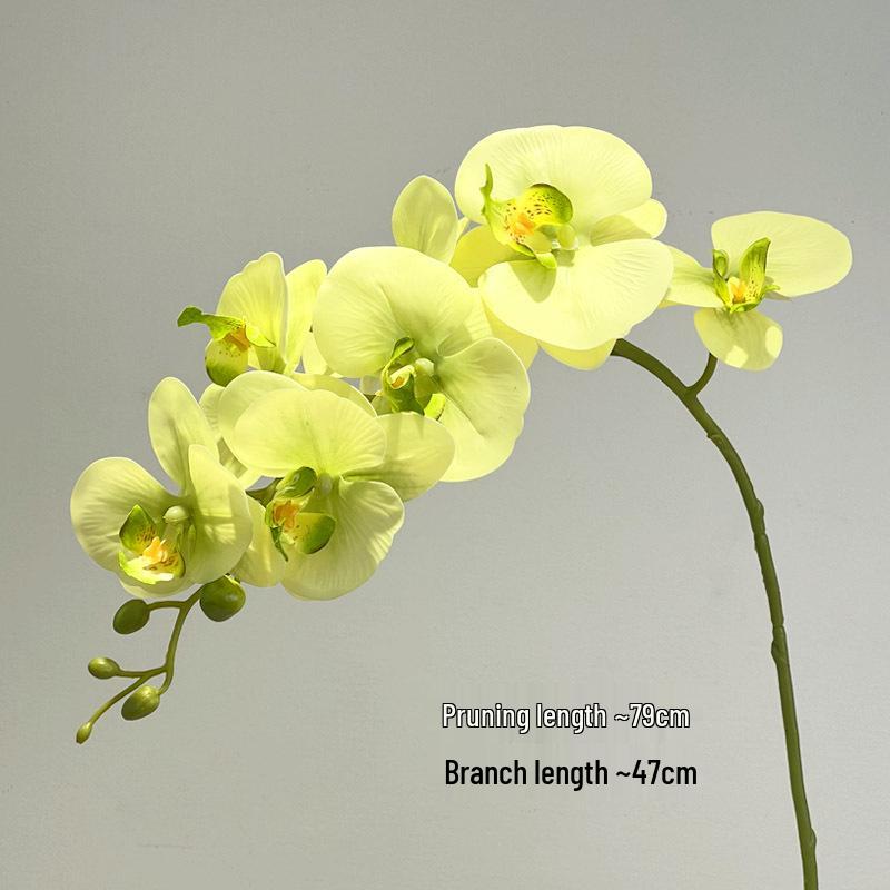 Luxurious Phalaenopsis Faux Flower Arrangement – Premium Artificial Flowers for Elegant Decor