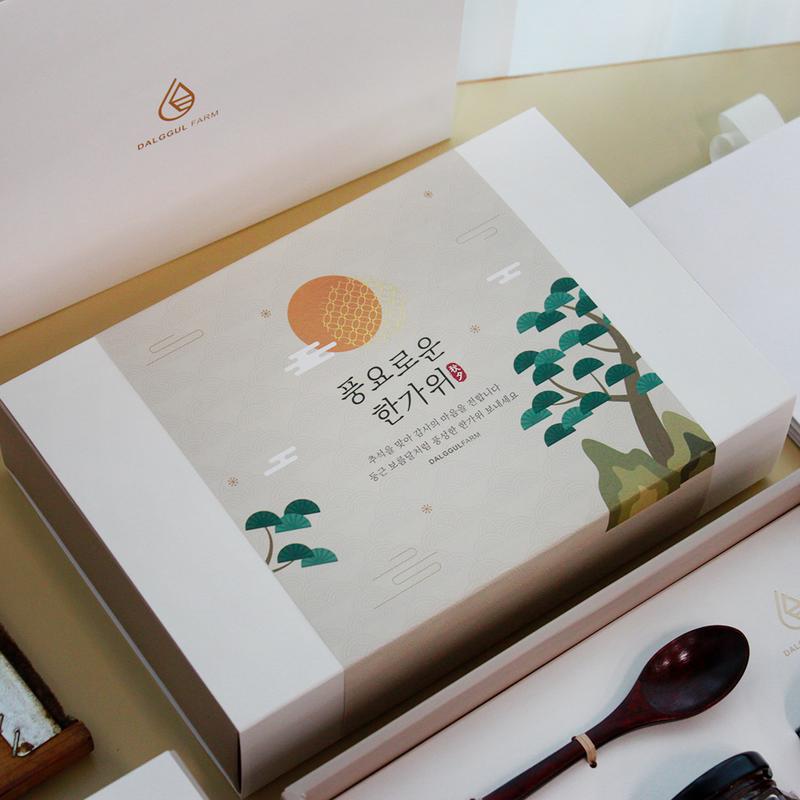 Δώρο Μέλι Φάρμας Dalkkul Φυσικό Πακέτο για τις Διακοπές Chuseok
