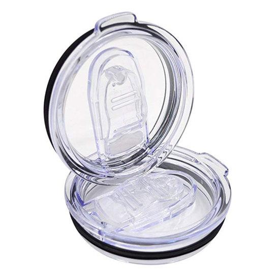20/30oz Round Cup Lid Transparent Sealed Anti-Splash Cover for Yeti Ozark Trail