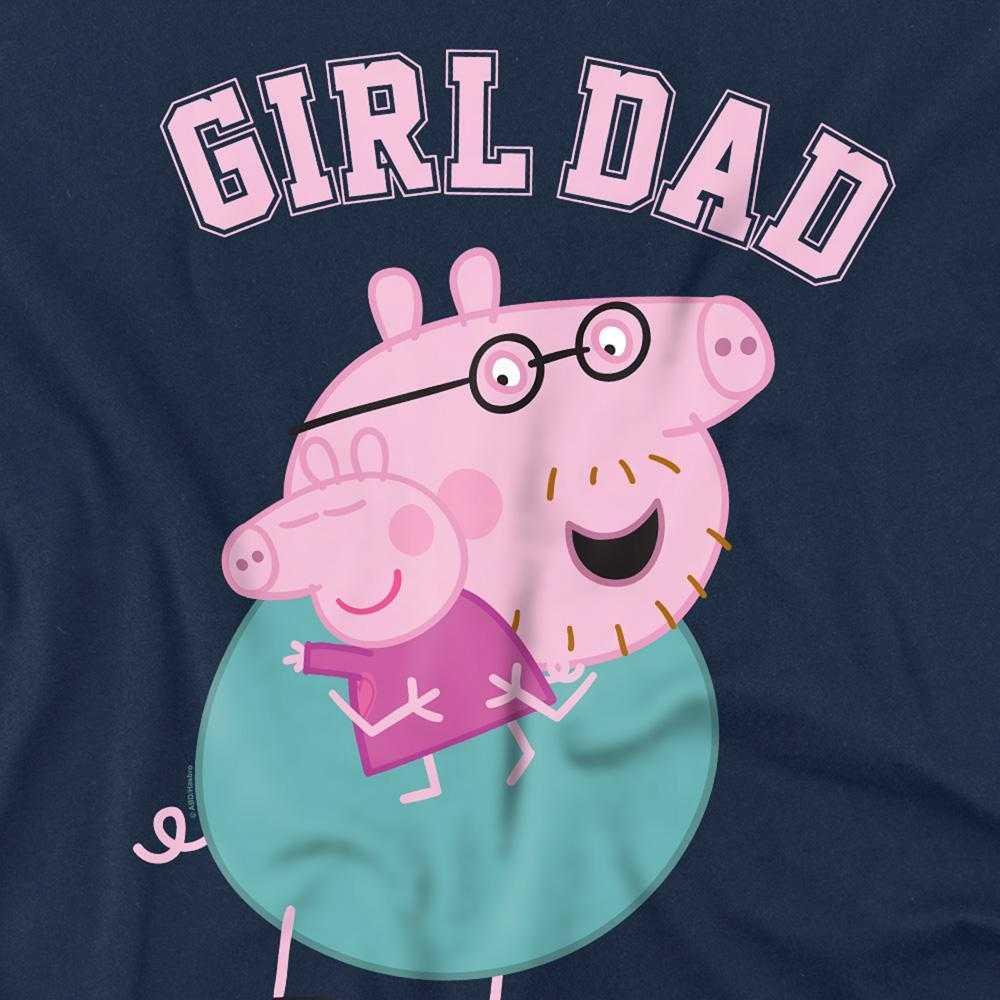 Peppa Pig Unisex Adult Girl Dad Daddy Pig T-Shirt