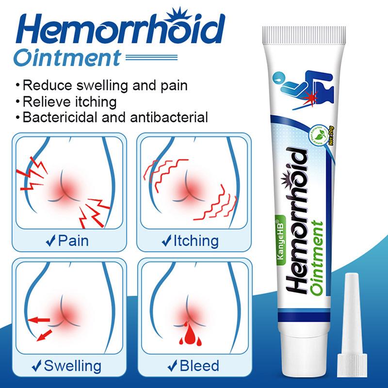 20G Hemorrhoids Ointment Plant Herbal Hemorrhoids Cream Internal Hemorrhoids Piles External Anal Fissure