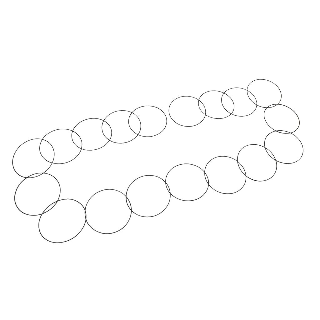 Chain Plant Support Black Stainless Steel Round Wall Chain Plant Vine Support for Climbing Plant Pot