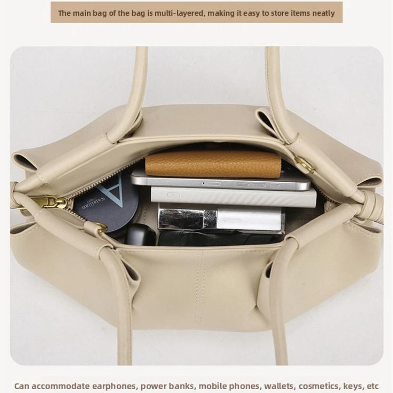 Brand Luxury Cloud Dumpling Bag Zipper Design Women's Bag Adjustable Shoulder Strap Crossbody Handbag Textured Underarm Bag