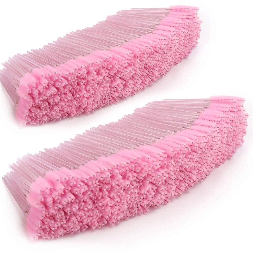 1000pcs  Disposable Mascara Wands Eyelash Brush Spoolies for Eyebrow Eye Lash Extension Colorful Wholesale Beauty Tools