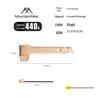 Mountain Guest Multi-Functional Camping Hammer with Ground Stake for Tent & Tarp