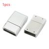 Stainless Steel Magnetic Clasps Charms Connector Buckle For Diy Leather Bracelets Rope Jewelry Making Findings Accessories