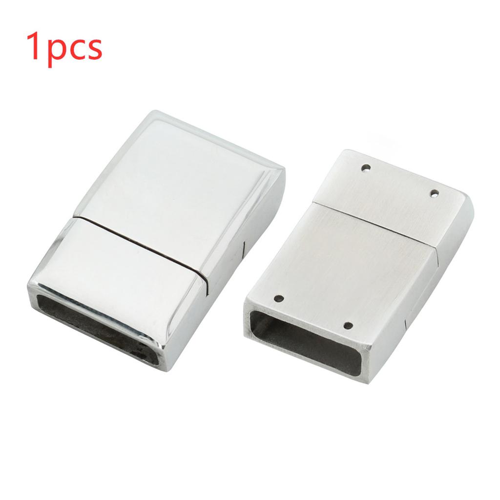 Stainless Steel Magnetic Clasps Charms Connector Buckle For Diy Leather Bracelets Rope Jewelry Making Findings Accessories
