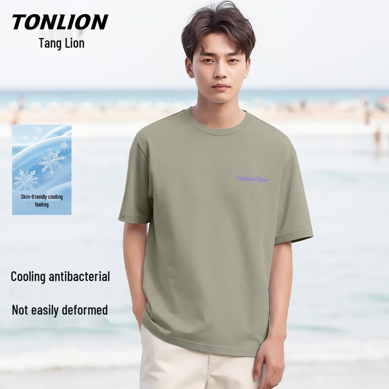 TonLion Men s Casual Short Sleeve T-Shirt XL