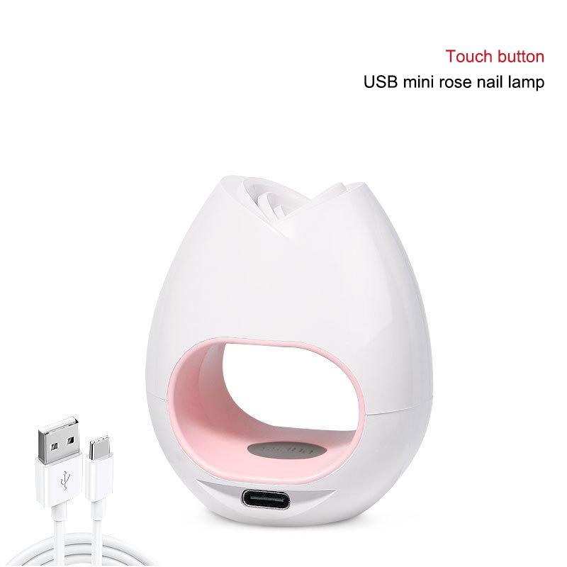 Mini Nail Dryer UV Lamp Manicure Machine Single Finger Nails Art Tool Gel Polish 16W Nail Dryer LED Lamp Manicure Tools With USB