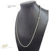 Square Beads Box Chain Pure Titanium 3/4mm Ornament Hip Hop Couple Necklace Necklace Stylish Fashion Men Trendy Amulet
