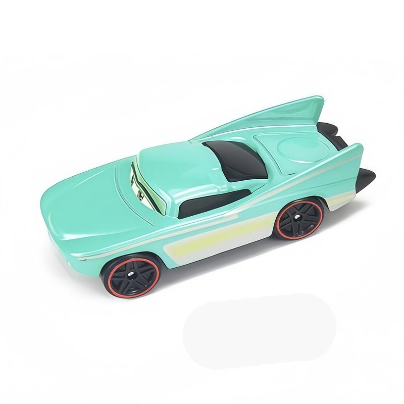 Pixar Cars 2 Giocattolo Saetta McQueen Jackson Storm Sceriffo Macchine da Corsa Dinoco Collezione Minivan Modello in Metallo Pressocolato Macchina da Corsa Bambini