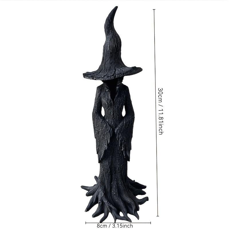 Halloween Witch Resin Statue With Gothic Design For Party Decor Gift