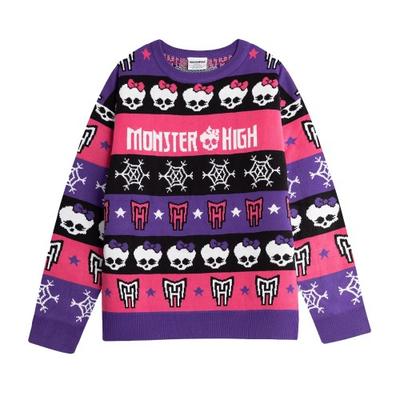 Womens/Ladies Skull & Snowflake Christmas Jumper