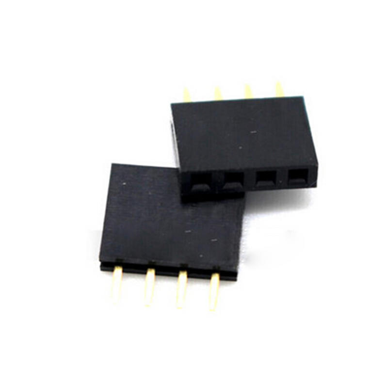 10Pcs 6Pin Female Tall Stackable Header Connector Socket Arduino Shield Yellow