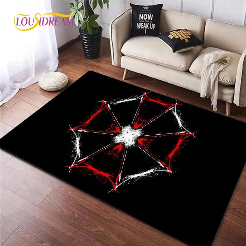 Alfombra de césped artificial para paraguas de moda para sala de estar, dormitorio, alfombras de área, alfombrilla antideslizante para puerta de cocina, alfombra, regalo de cumpleaños