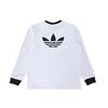 Adidas Originals Striped Cotton Long Sleeve Crew Neck T-Shirt Kids tops KW1186