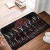 Anime Narutos Uzumaki Itachi Door Floor Bathroom Kitchen Mat Anti-Slip Indoor  Doormat Living Room Entrance Carpet Rug