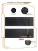 Compatible ASUS Keyboard: N56V/VV, U500VZ, N76, R500V/R505, and S550C for US/RU Models