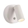 Wireless Magnetic Bedside Wall Lamp with Adjustable Angle, Modern Minimalist Design, Small Spotlight, Night Light.