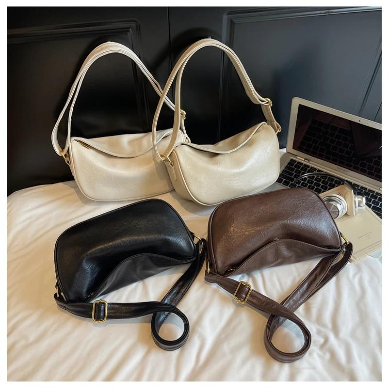 Shoulder Bag for Women, Crossbody Purse with Top Handle, Fashion PU Leather Handbag for Daily Use, Work, Shopping