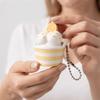 3D Printed Fidget Toy Keychain Portable Finger Press Button Keyring  Children