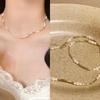 2023 Summer Luxury Pearl Choker - Gold-Plated Clavicle Necklace for Women