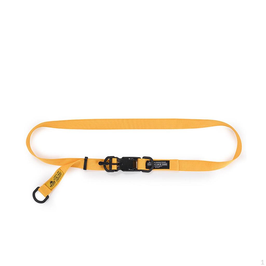 Waist Belt Nylon Comfortable Costume Accessories Lightweight Waistband with Buckle for Pants