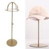 Tabletop Hat Stand Height   Metal Hollow Three Dimensional Hat Display Rack for Beach Hat Cowboy Hat Winter Hat