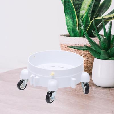 Car Wash Bucket Dolly with 5 Roll Casters Premium Pail Stand Multifunctional Easy Transport
