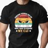 T-Shirt Uomo 100% Cotone IL MIO GATTO Stampa Cartone Animato Estiva Girocollo Traspirante Oversize Tee Moda Casual Alta Qualità Abbigliamento