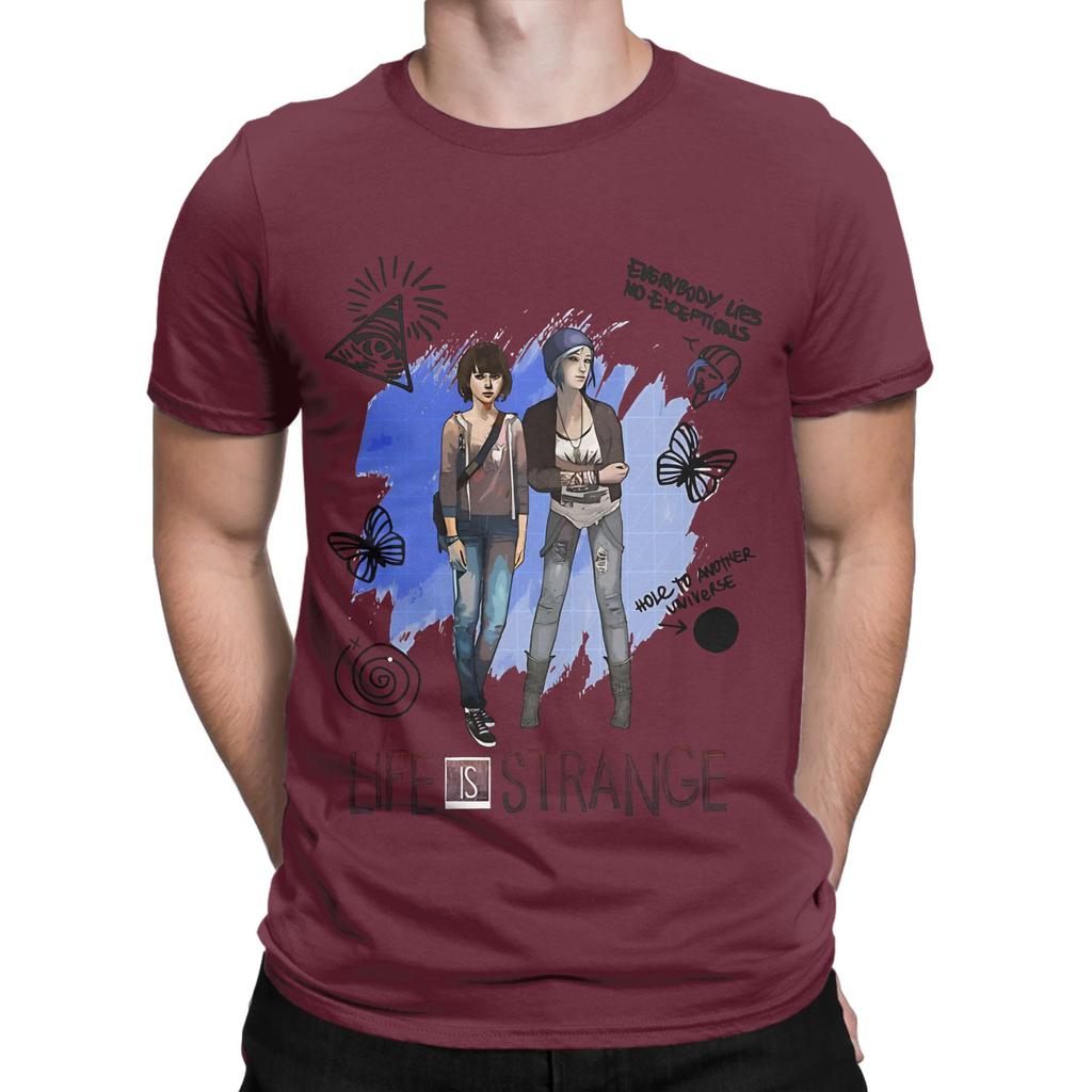 Life Is Strange blue Graphic 100 Cotton TShirt Life Is Strange Tees Tops For Unisex