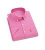 Men's Slim Fit Short Sleeve Oxford Shirt with Pocket