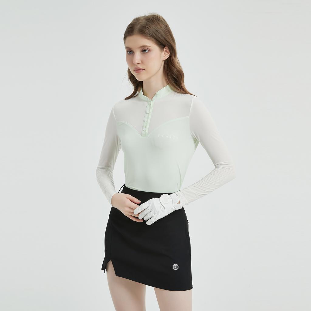 E.PARCA Jade Cooling Long Sleeve Shirt
