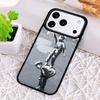 Graffiti soft Phone Case for iPhone 17 Air 16 15 11 12 14 13 Pro Max Shockproof Cover