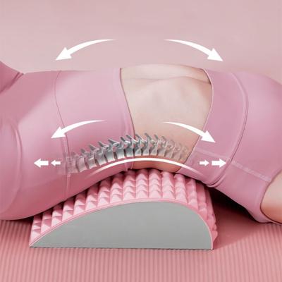 Back Massager Stretcher Magic Stretch Lumbar Support Relaxation Spine Pain Relief Massage Tools Yoga Device Lumbar Correction