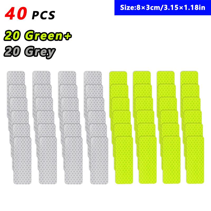 Car Wheel Hub Reflective Stripes Door Safety Opening Warning Sticker Tape Auto Rear Warning Reflective Tape Car Accessories