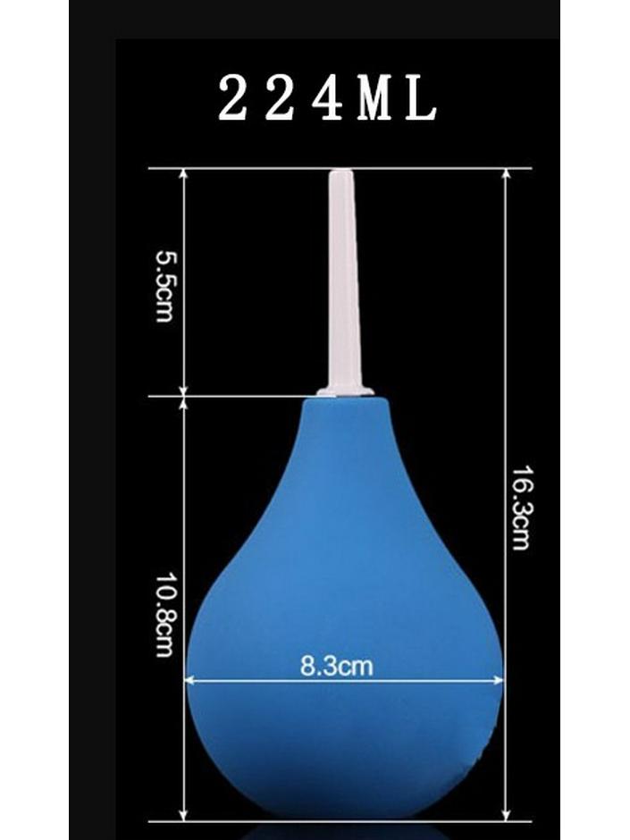 Miji Soft Head Anal Cleaning Enema for Adults - Universal Flushing Device