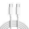 Hot Selling 1m 60W Braided Nylon Fast Charging Cable Type C To Type C for iPhone 15 Pro Max Computer Accessory
