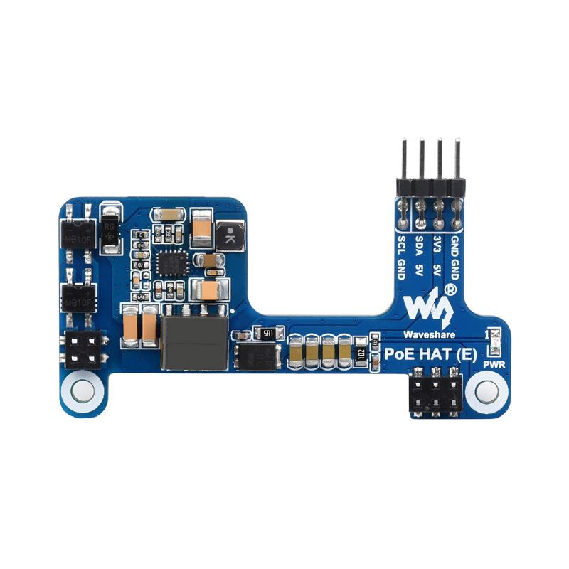 Raspberry Pi PoE HAT Power over Ethernet HAT 802.3af-compliant for 3B+/4B waveshare PoE HAT (E)