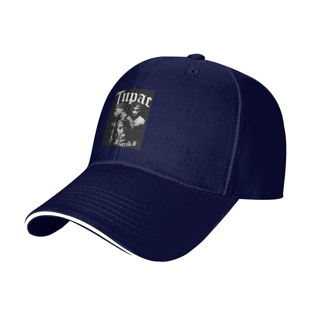Rapper Tupac PAC Hip Hop Cap Casual Baseball Caps Adjustable Hat Hip Hop Summer Unisex Baseball Hats Customizable