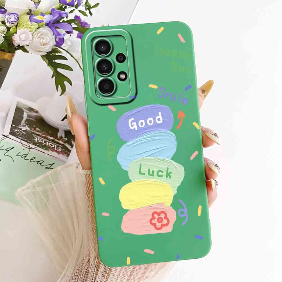 For Samsung A72 Case Rabbit Protector Soft Silicone Case Full Protective For Samsung Galaxy A72 SM-A725F Shockproof Phone Case