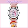 Cartoon Childrens Waterproof Quartz Watch With Pvc Band For Kids Play And School Use