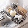 304 Stainless Steel Kitchen Dish Drainer Rack