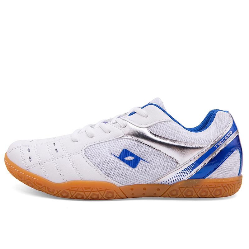 Herren Damen Sport Tennisschuhe Schnürschuhe Herren Trainings Tischtennisschuhe Blau Rot Damen Stoßdämpfend Rutschfest Professionelle Sneaker 41 white