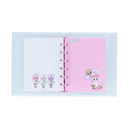 Sun-Star Stationery Esther Bunny Goods Sticker Binder Check S2176190