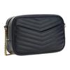 Saint Laurent Lou Mini Bag Noir Women Bags Black 748849-DV707-1000