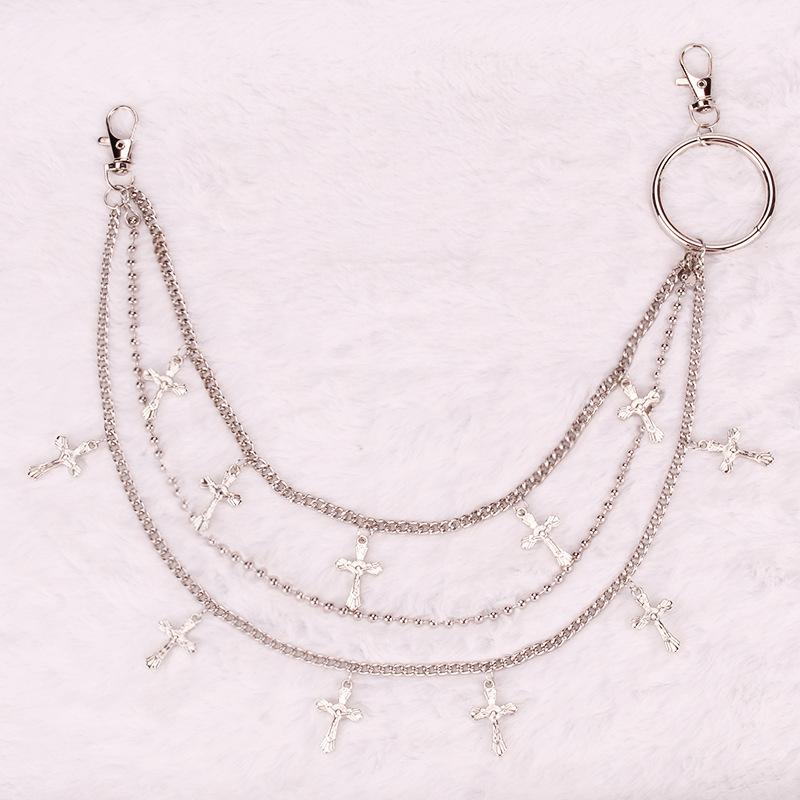 Men'S And Women'S Trousers, Waist Chain Decorative Belt Accessories, Punk Chain Chain Jk Street Hip Hop